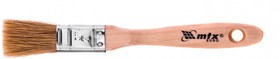 Фото 1/4 83050, Кисть плоская "Евро" 3/4", натуральная щетина, деревянная ручка