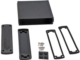 EXN-23360-BKP, Black Aluminum Extruded Enclosure - External 1.64 x 5.77 x 5.08 Inches - Internal 1 x 4.92 x 4.72 Inches