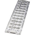 FS15626, Линза для LED, прямоугольная, Мат-л: PммA плексиглас, прозрачный