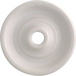 BIRONI Шедель Пластик Белый Накладка для выключателя (скрытый смонтаж)