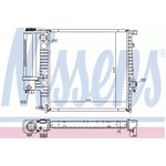 60623A, Радиатор системы охлаждения BMW: 3 (E36) 316 I/318 I/318 IS/320 I/323 I ...