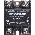 HD4890, Sensata Crydom HD Series Series Solid State Relay, 90 A Load ...