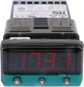 Фото 1/4 330000030, 3300 PID Temperature Controller, 2 Output Relay, SSD, 12 24 V ac/dc Supply Voltage