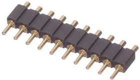 Фото 1/3 811-S1-010-10-015101, Headers & Wire Housings 6.5mm 10P Spring-Loaded SLC Conn 2.54mm SR Straight solder tail