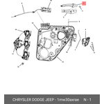 1MW30AXRAE, ручка двери наружная [ORG]