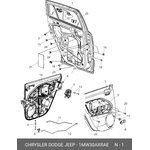 1MW30AXRAE, ручка двери наружная [ORG]