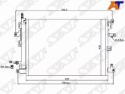 Радиатор кондиционера Volvo XC90 02-14