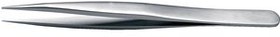 00.SA.0, Tweezers High Precision Stainless Steel Flat / Strong / Thick 120mm