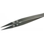 259CF.SA.1, Assembly Tweezers, Stainless Steel, Straight / Strong Top Fingers / ...