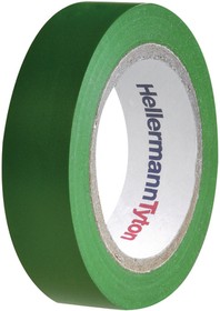 HTAPE-FLEX15GN-15X10, PVC Insulation Tapes, Helatape Flex 15, 15mm x 10m, Green
