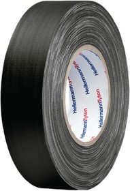 HTAPE TEX BK 19X50, Fabric Tape 19mm x 50m Black