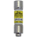 LP-CC-10, Предохранитель серии Low-Peak с характеристикой Time-Delay, 10А, 600VAC, 10x38мм
