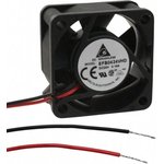 EFB0424VHD, DC Fans DC Tubeaxial Fan, 40x20mm, 24VDC, Ball Bearing, Lead Wires