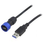 PXP4040/C/A/1M00, USB Cables / IEEE 1394 Cables 4000 Series C-Type USB Conn 1M Cbl