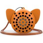 Колонка портативная HIPER Zoo Music Леопард, 3Вт, оранжевый [h-om4]