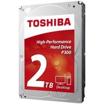 HDD 3.5" Toshiba 2.0Tb  HDWD220UZSVA  SATA3, 5400rpm, 128Mb (P300)