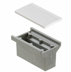20808-003, Panel handle, Plastic, Grey, HP5