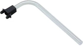 LPR5-0800-2500FP, LED Light Pipe Round Right Angle Clear Rigid