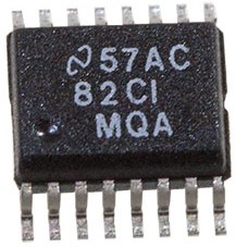 Фото 1/3 LM82CIMQA, микросхема датчика температуры SSOP16