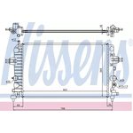 63028A, Радиатор системы охлаждения OPEL: ASTRA H 1.6/1.8 04- ...