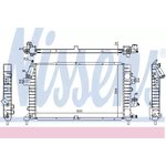 63029A, Радиатор системы охлаждения OPEL: ASTRA H 1.7 CDTI/1.9 CDTI 04- ...