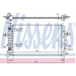 630702, Радиатор системы охлаждения OPEL: ASTRA H (L08/L35/L48/L67/L69/L70) ...