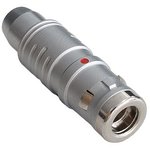 PPCFGG0K04CLAD, Circular Push Pull Connectors 36.5mmx10.9mmx10.9mm 4 Contacts ...