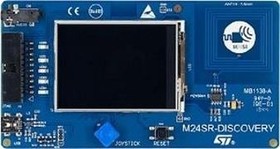 M24SR-DISCO-PREM, Комплект Discovery, динамическая NFC/РЧИД метка серии M24SR, модуль Bluetooth с аудио выходами
