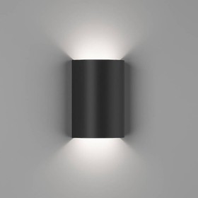 Фото 1/3 Светодиодный настенный светильник 6 вт черный 3000К GW-6805-6-BL-WW