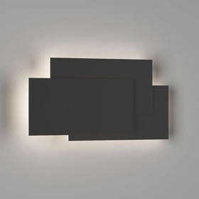 Настенный светильник черный 12вт 3000к ip20 GW-6809-12-BL-WW