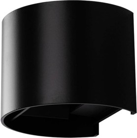 Фото 1/3 Светодиодный настенный светильник Tape 2 6 Вт черный. ip54 4000К GW-A310R-6-BL-NW