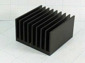 Охладитель (радиатор охлаждения) 100x 99x 60, тип F29, аллюминий, BLA172-100, черный