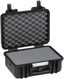 3317.B, Case, Watertight with Removable Lid, 13.1l, 304x360x194mm, Black