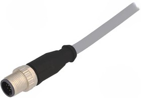 Фото 1/6 21348400C79020, Straight Male 12 way M12 to Unterminated Sensor Actuator Cable, 2m
