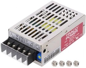Фото 1/2 TXL 025-15S, Switching Power Supplies Product Type: AC/DC; Package Style: Encased; Output Power (W): 25; Input Voltage: 85-264 VAC; Output 1