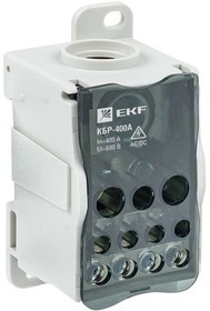 Фото 1/10 plc-kbr400, Блок распределительный (КРОСС) крепеж на монтажную панель и DIN рейку КБР-400A PROxima