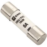 PVC 10x38, 6A, 500V, gG, Cylindrical fuse box