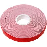 ET-125PRO, Скотч двухсторонний 12ммх5м красный PRO MEGAPOWER