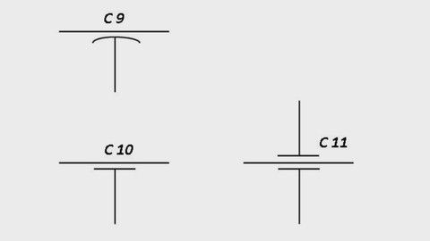 Конденсатор постоянной емкости на схеме