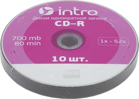 Intro СD-R INTRO 52X 700MB Shrink 10