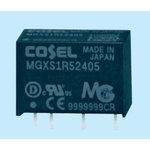 MGXS62405, Isolated DC/DC Converters - Through Hole 6W 6-60Vin 5V 1.2A PCB mnt SIP