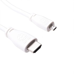 Фото 1/4 T7689AX-RS, 1m HDMI to Micro HDMI Cable in White