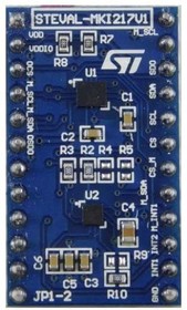 Фото 1/3 STEVAL-MKI217V1, Audio IC Development Tools Adapter board for standard DIL24 socket based on LSM6DSOX & LIS2MDL in sensor hu