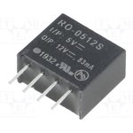 RO-0512S, Module DC-DC 5VIN 1-OUT 12V 0.083A 1W Medical 4-Pin SIP Tube