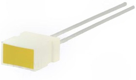 Фото 1/3 L-1043YDT, LED; rectangular; 6.15x3.65mm; with side wall; yellow; 2?8mcd