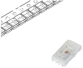 Фото 1/2 LTW-5630SD590, LED; SMD; 5630; yellow; 20?32lm; 5.3x3x0.77mm; 120°; 2.2?3V; 180mA