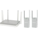 Wi-Fi роутер KEENETIC Peak, AC2600, серый, Mesh-ретранслятор Keenetic Buddy 5 ...