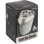 Автомобильная зарядка REMAX Alien Series Smart Car Charger CR-3XP с 3 USB ...