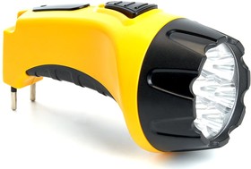 Фото 1/4 Фонарь аккумуляторный, 15 LED DC свинцово-кислотная батарея, желтый, TH2295 TH93C 12653