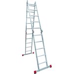 Профессиональная алюминиевая лестница-трансформер, ширина 400 мм NV3320 4x5 3320405